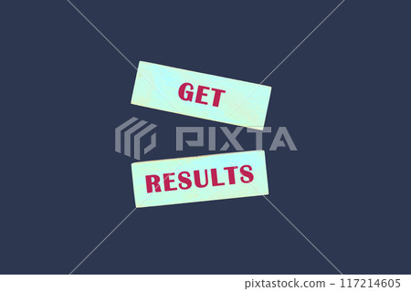 GET RESULTS text written a conceptual phrase on the blocks 117214605