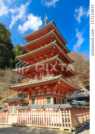 大和國長谷寺的五層塔，奈良真言宗豐山派的總寺 117214633