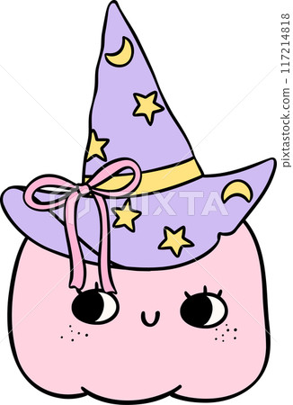 Cute Pastel Halloween Floral pumpkin Groovy Retro Cartoon Character Girly Coquette Flower Doodle Cute Pastel Halloween Floral pumpkin Groovy Retro Cartoon Character Girly Coquette Flower Doodle 117214818