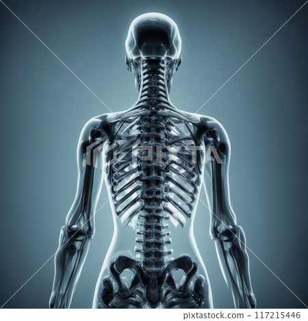 Detailed anatomical representation of the human skeleton: structure and function 117215446
