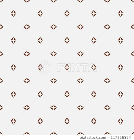Seamless geometric ornamental vector pattern. Abstract background. Seamless geometric ornamental vector pattern. Abstract background. 117216534