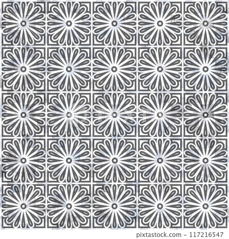 銀菊花圖案 銀菊花圖案 117216547