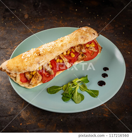 Freshly baked ciabatta 117216560