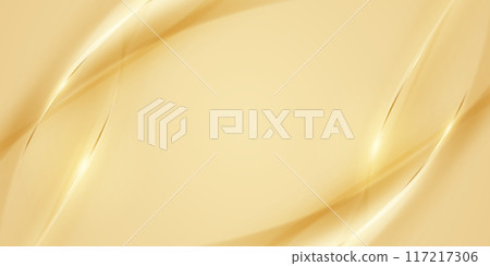 golden abstract background with luxury vector illustration 117217306
