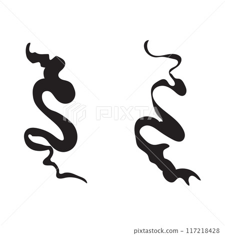 Cloud Smoke design illustration template 117218428