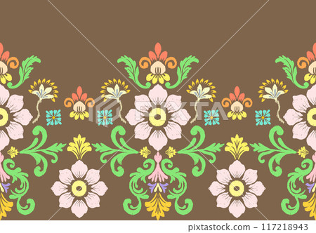 seamless floral pattern  117218943
