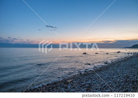 黎明時分的日本海【糸魚川市】 117219410