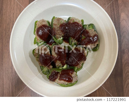 美味的釀辣椒肉 117221991