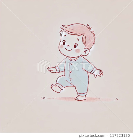 蹣跚學步的小孩 117223120