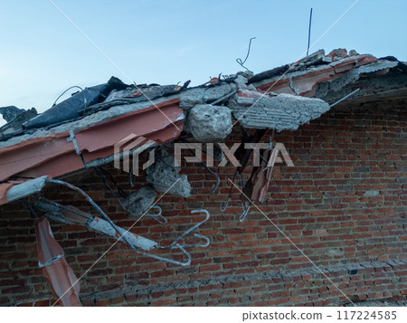 The Structural Damage Caused by the Storm Collapse of Roof and Walls Due to Impact 117224585