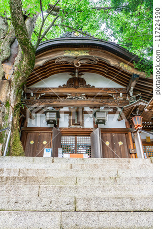 長野縣飯田市濱井町富士山稻荷神社（Shusse Inari）參拜殿 117224590