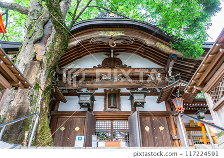 長野縣飯田市濱井町富士山稻荷神社(Shusse Inari)參拜殿 長野縣飯田市濱井町富士山稻荷神社(Shusse Inari)參拜殿 117224591