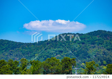 [Kyoto scenery] The gentle flow of the Uji River (from Kangetsu Bridge to Uji Bridge) 117224914