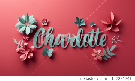 Paper Craft personalized postcard perfect for decor. 117225741