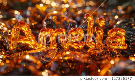 Orange Glass personalized postcard perfect for decor. 117226177