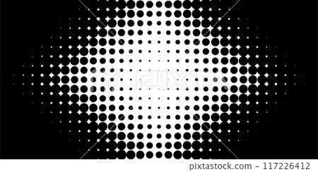halftone pattern. Halftone dots background. Vector illustration halftone pattern. Halftone dots background. Vector illustration 117226412