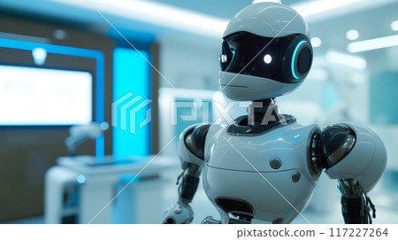 Innovative Healthcare Solutions: AI Doctor at Work 117227264