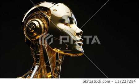 Ethereal Elegance: Graceful Robotics in Gilded Form Ethereal Elegance: Graceful Robotics in Gilded Form 117227284