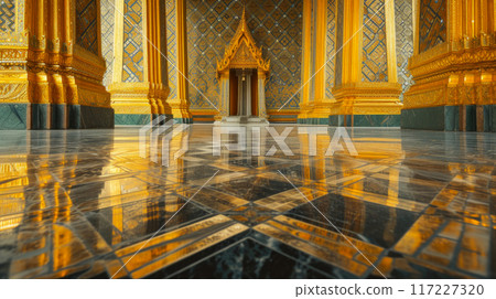 Thai Majesty: The Intricate Walls of Palace Square Thai Majesty: The Intricate Walls of Palace Square 117227320