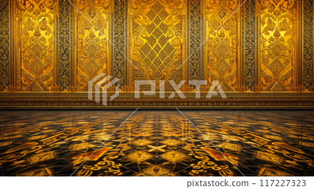 Royal Retreat: Palace Square's Ornate Thai Walls Royal Retreat: Palace Square's Ornate Thai Walls 117227323