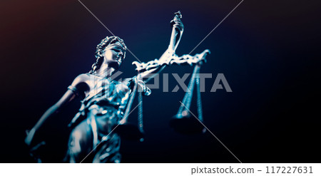 Law, legal, judge, lady justice concept 117227631