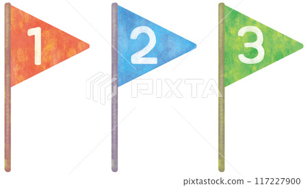 第一、二、三名旗幟設置 117227900