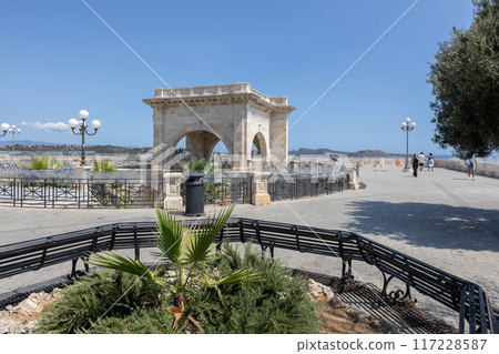 Arch at Bastion Saint Remy in Cagliari 117228587