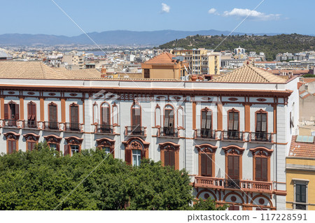 View Over Cagliari from Bastion Saint Remy 117228591
