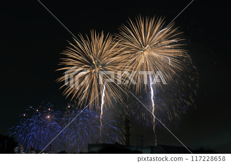 Fireworks at Minato Mirai Smart Festival Fireworks at Minato Mirai Smart Festival 117228658