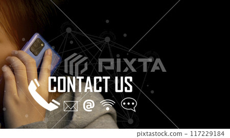 Contact us or our customer support hotline where people connect. and touch the contact icon on the virtual screen. 117229184