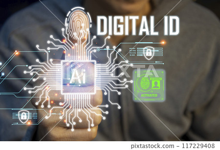 Concept of digital identity verification and verification system It is responsible for checking the use of various systems. Concept of digital identity verification and verification system It is responsible for checking the use of various systems. 117229408