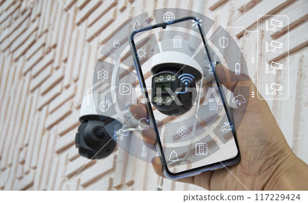 IP wifi wireless security camera supports Internet installation technology, security systems, smart home applications... IP wifi wireless security camera supports Internet installation technology, security systems, smart home applications... 117229424