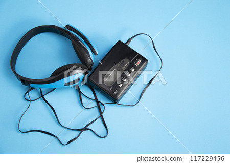 Portable cassette players became popular all over the world in the 90s. 117229456