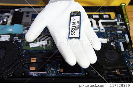 SSD M.2 is very popular new technology, small size and high performance, SSD M.2 in hand. SSD M.2 is very popular new technology, small size and high performance, SSD M.2 in hand. 117229529