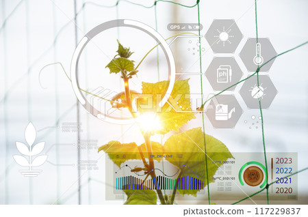 The concept of using AI and smart farming.. 117229837