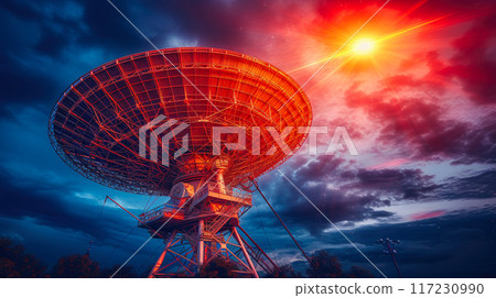 Silent Sentinel: Desert Observatory Reaches for Cosmic Whispers Silent Sentinel: Desert Observatory Reaches for Cosmic Whispers 117230990