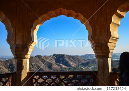 View from Jaigarh Fort in Rajasthan, India View from Jaigarh Fort in Rajasthan, India 117232624