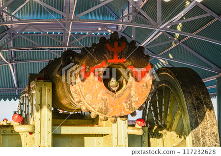 The 18th Century Jaivana Cannon at the Jaigarh Fort in Rajasthan, India. The 18th Century Jaivana Cannon at the Jaigarh Fort in Rajasthan, India. 117232628