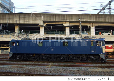 EF60 electric locomotive (No. 19) that was once in operation in Takasaki 117234019