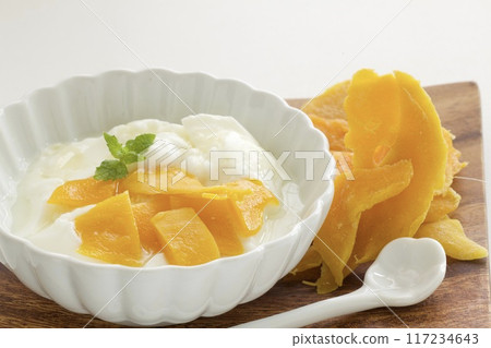 優格加芒果乾 優格加芒果乾 117234643