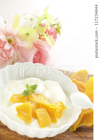 優格加芒果乾 優格加芒果乾 117234644