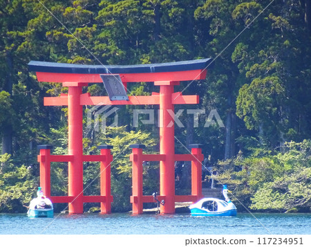 箱根神社的鳥居 箱根神社的鳥居 117234951