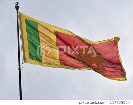 sri lanka flag sri lanka flag 117235064