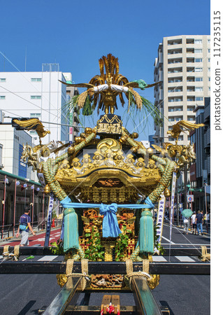 Tokyo Hachioji Festival Shimo District Hachiman Yakumo Shrine Mikoshi 117235115