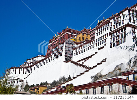 The Potala palace in tibet The Potala palace in tibet 117235144