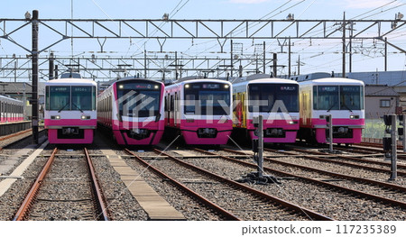 新京成電鐵車廠軍木山 所有車款陣容 新京成電鐵千葉縣鐮谷市軍木山 新京成電鐵車廠軍木山 所有車款陣容 新京成電鐵千葉縣鐮谷市軍木山 117235389