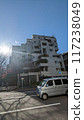 城市景觀與現代建築與明亮的燈光 117238049