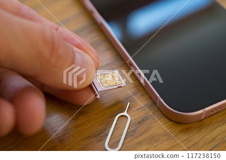 Smartphone SIM exchange 117238150