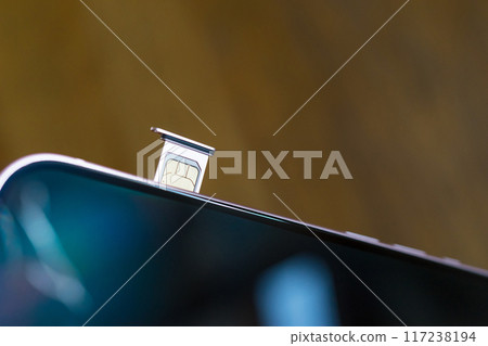 智慧型手機奈米 SIM 卡 智慧型手機奈米 SIM 卡 117238194
