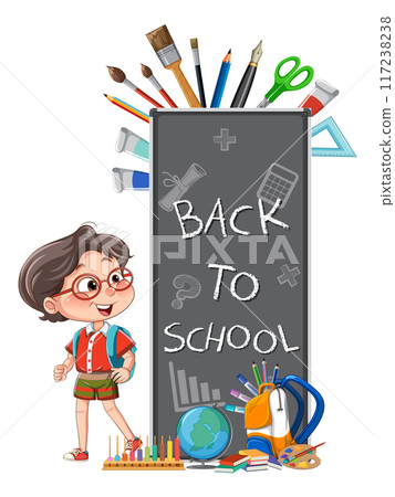 Back to School Illustration Back to School Illustration 117238238